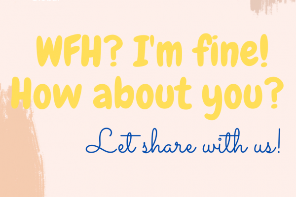 Minigame: "WFH. I'm fine! How about you?"